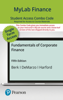 Mylab Finance with Pearson Etext -- Combo Access Card -- For Fundamentals of Corporate Finance