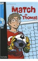 Le match de Thomas - Livre & downloadable audio