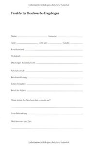 Frankfurter Beschwerde-Fragebogen