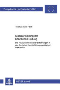Modularisierung Der Beruflichen Bildung: Die Rezeption Britischer Erfahrungen in Der Deutschen Berufsbildungspolitischen Diskussion(922 Europaeische Hochschulschriften / European University Studie)