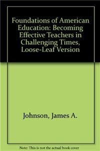 Foundations of American Education