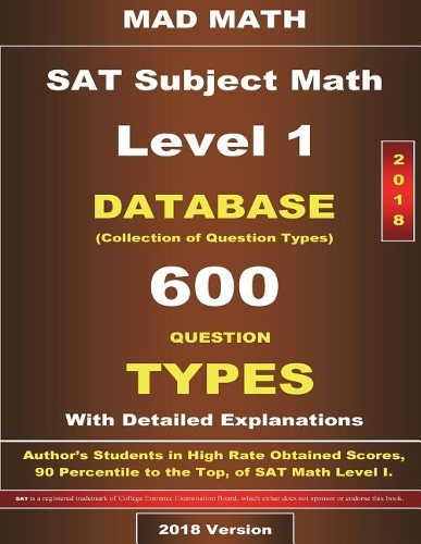 2018 SAT Subject Math Level I Database