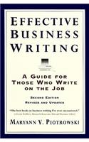 Effective Business Writing