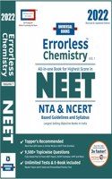 Errorless Chemistry NEET 2022 - (Set of 2 Vol.) - NTA & NCERT Based - Universal Books - Universal Self Scorer