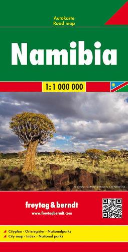 Namibia Road Map 1:1 000 000