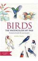BIRDS Watercolor Art Pad for me