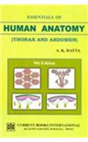 Essentials of Human Anatomy, VOL-1 (Thorax and Abdomen)