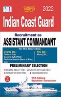 SURA'S Indian Coast Guard Recruitment For Assistant Commandant Exam Book - 2022 Latest Edition