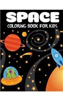 Space Coloring Book for Kids