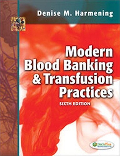 Modern Blood Banking & Transfusion Practices