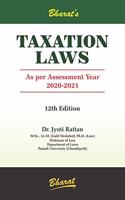 Taxation Laws - 12/e, As per Assessment Year 2020-21