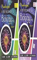 Pradeep's a Text book of Biology for Class 11 - 2018-2019 Session (Set of 2 Volumes)
