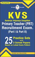 KVS PRT Exam Part I & Part II - 25 Practice Sets + 3 Previous Year Solved Papers Latest in English