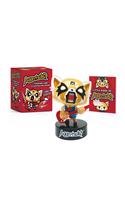 Aggretsuko Figurine and Illustrated Book