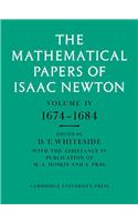 The Mathematical Papers of Isaac Newton: Volume 4, 1674–1684