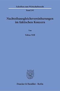 Nachteilsausgleichsvereinbarungen Im Faktischen Konzern