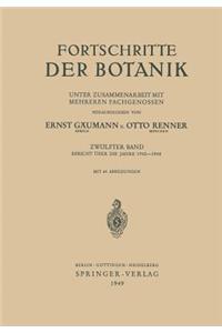 Fortschritte der Botanik