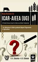 Ready Reckoner for ICAR-AIEEA (UG): All India Entrance Exam for Admission (Under Graduation) (PB)