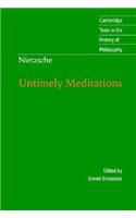 Nietzsche: Untimely Meditations