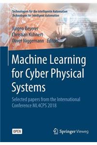 Machine Learning for Cyber Physical Systems