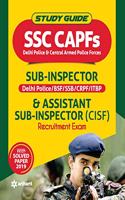 SSC CAPFs Sub Inspector and Assistant Sub Inspector 2020