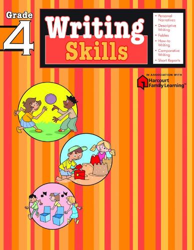 Writing Skills: Grade 4 (Flash Kids Harcourt Family Learning)