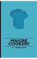 Maigre Cookery