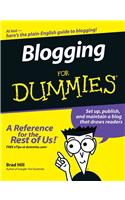 Blogging For Dummies
