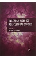 RESEARCH METHODS FOR CULTURAL STUDIES, HB