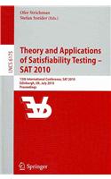 Theory and Applications of Satisfiability Testing - SAT 2010