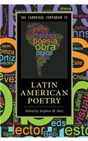 The Cambridge Companion to Latin American Poetry