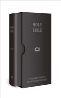 HOLY BIBLE: King James Version (KJV) Black Presentation Edition