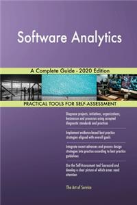 Software Analytics A Complete Guide - 2020 Edition