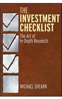 Investment Checklist