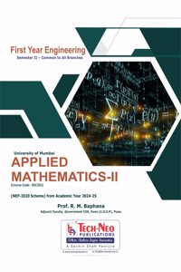 Applied Mathematics - II For MU Sem 2 Common to all ( Course Code : BSC201)