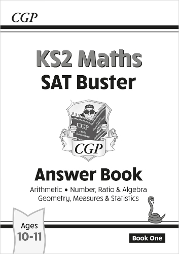KS2 Maths SAT Buster: Answer Book 1 (for the 2026 tests)