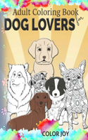 Adult coloring book for dog lovers