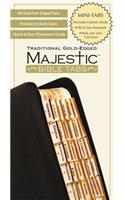 Majestic Traditional Gold Bible Tabs Mini