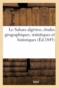 Le Sahara algérien