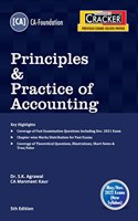 Taxmann's CRACKER for Principles & Practice of Accounting ? Covering Past Exam Questions, Theoretical Questions, Illustrations, Short-notes, True/False etc. for CA-Foundation | May 2022 Exams [Paperback] Dr. S.K.Agrawal and CA Manmeet Kaur