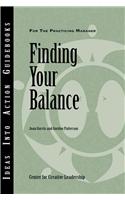 Finding Your Balance