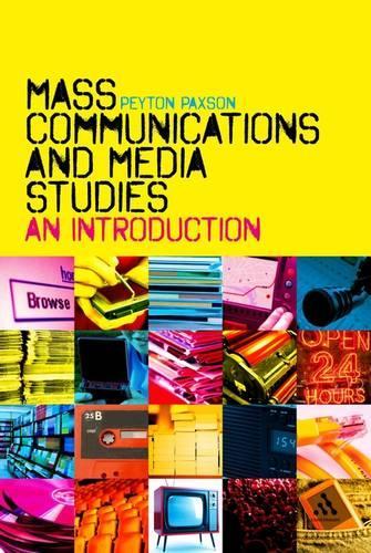 Mass Communications and Media
Studies