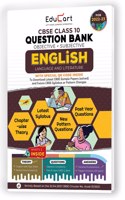 Educart CBSE Class 10 English Question Bank On New Pattern 2022-23