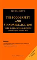 Bloomsbury's The Food Safety and Standards Act, 2006 with Rules and Regulations