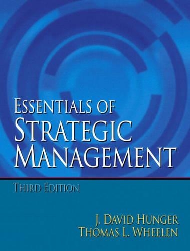 Essentials of Strategic Management