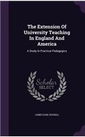 Extension Of University Teaching In England And America