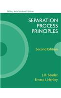 Separation Process Principles