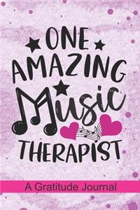 one amazing Music Therapist - A Gratitude Journal