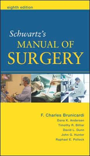 Schwartz's Manual of Surgery: (English)