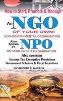 How to start, promote and manage an NGO and NPO